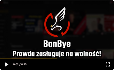 Spot reklamowy BanBye w odtwarzaczu